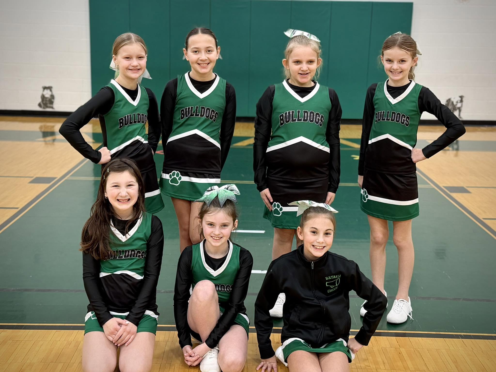 BCRL cheerleaders